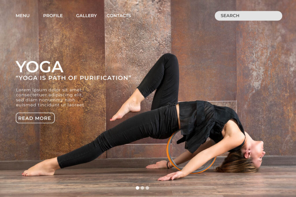 How to build a Yoga website on a Budget